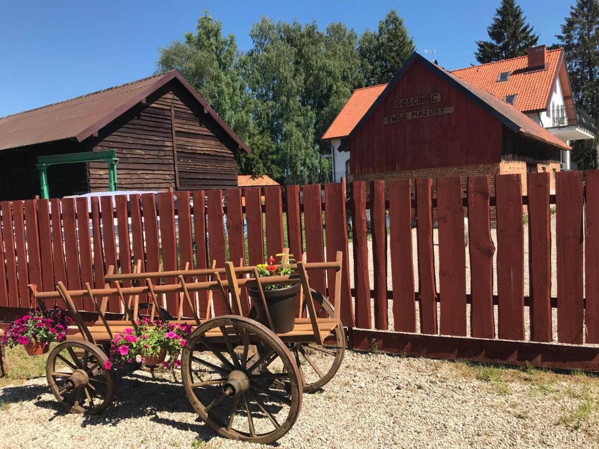 Gosciniec Twoje Mazury Nad Jeziorem Sniardwy Tuz Obok Plazy Nowe Guty Dış mekan fotoğraf